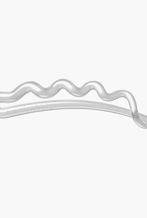INVISIBOBBLE WAVER Women Crystal Clear Hair Clip- Set of 3