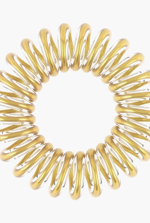 INVISIBOBBLE Women Solid Coiled Hair Ring- Pack of 3