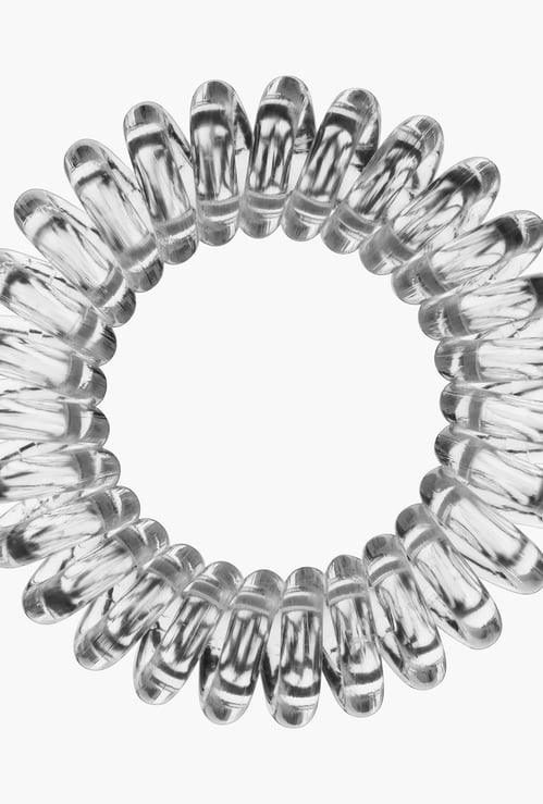 INVISIBOBBLE Women Solid Coiled Hair Ring- Pack of 3