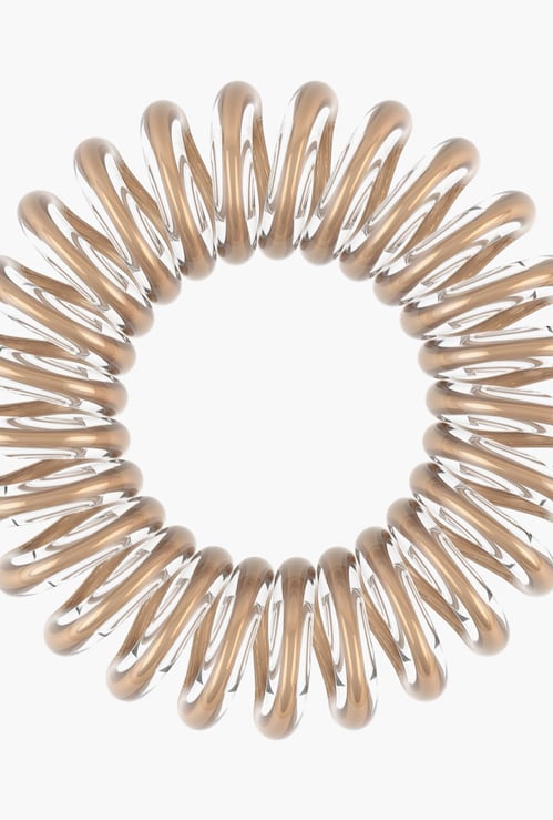 INVISIBOBBLE Women Solid Coiled Hair Ring- Pack of 3