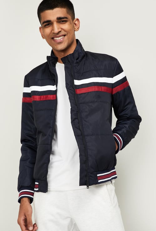 AEROPOSTALE Men Padded Bomber Jacket with Insert Pockets