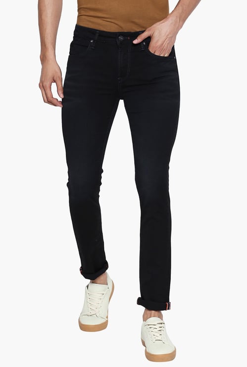 KILLER Men Stonewashed Slim Straight Fit Jeans