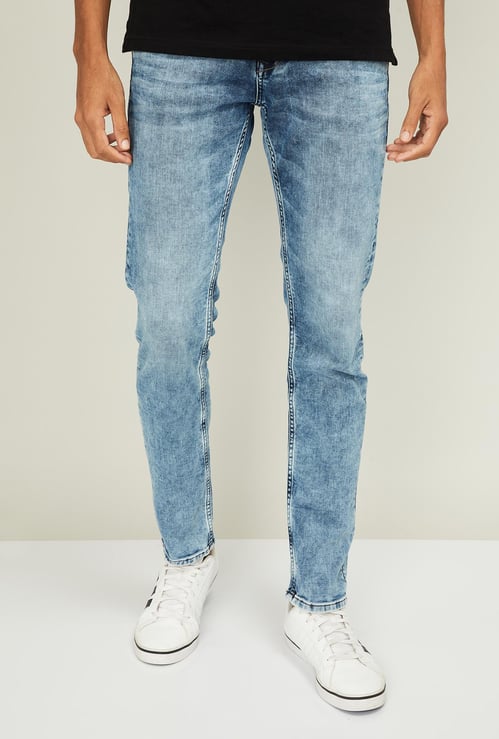 KILLER Men Washed Slim Fit Jeans
