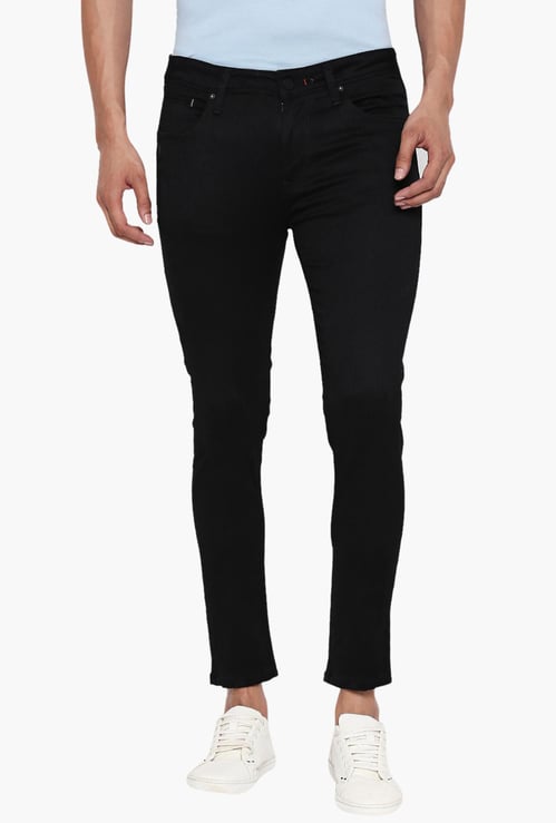 KILLER Men Printed Slim Tapered Jeans