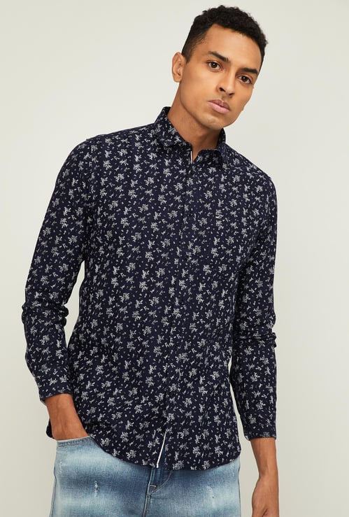 KILLER Men Printed Slim Fit Casual Shirt