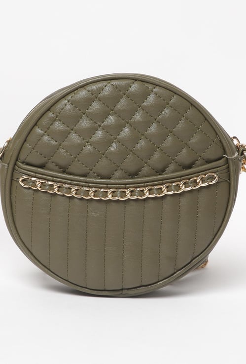 CODE Women Quilted Sling Bag