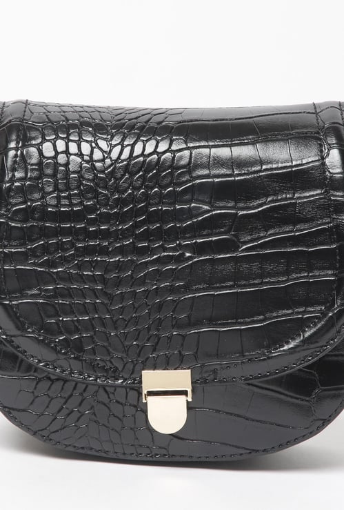 GINGER Women Textured Sling Bag