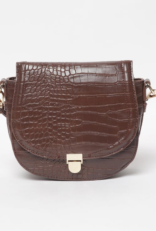 GINGER Women Textured Sling Bag