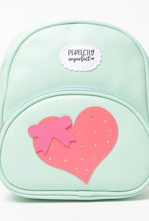 GINGER Girls Appliqued Backpack