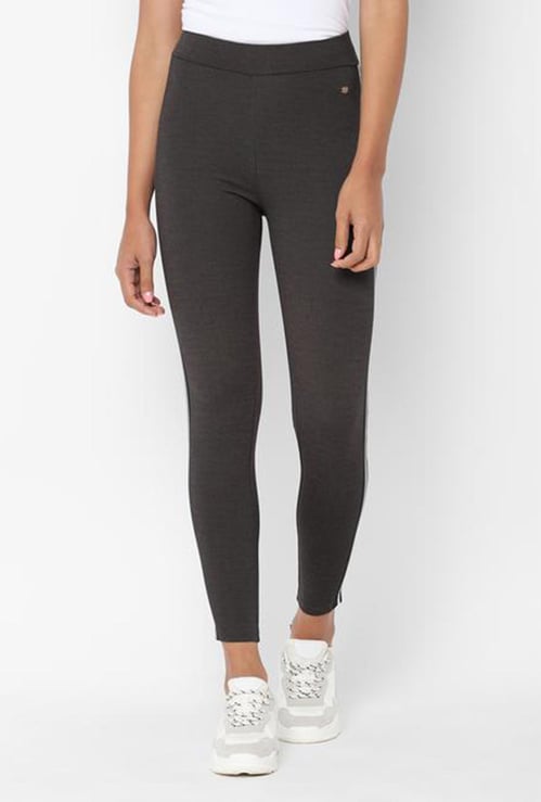 ALLEN SOLLY Women Solid Elasticated Tights