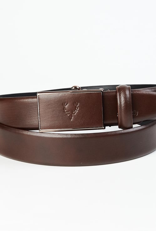 ALLEN SOLLY Men Solid Casual Belt