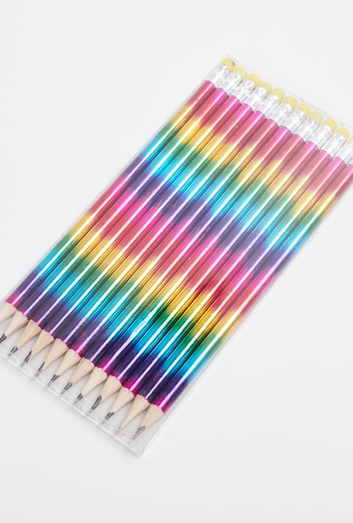 TONIQ KIDS Colourblocked Pencils- Set of 12