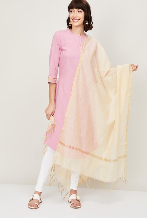 MELANGE Women Solid Dupatta