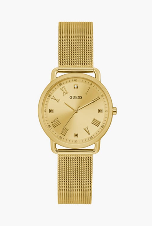 GUESS Solid Analog Round Dial Women's Wristwatch - GW0031L2