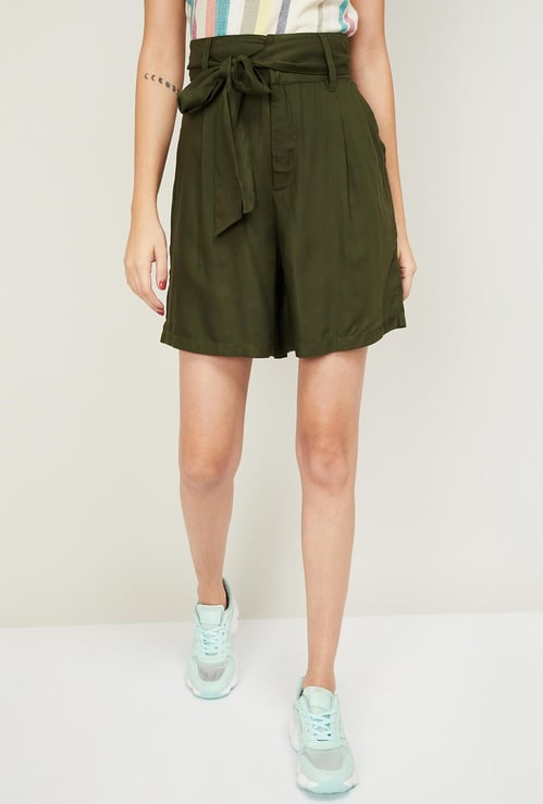 FAME FOREVER Women Solid Shorts