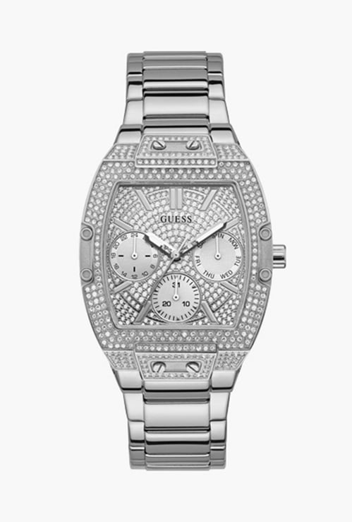 GUESS Women Analog Watch with Metal Strap -  GW0104L1