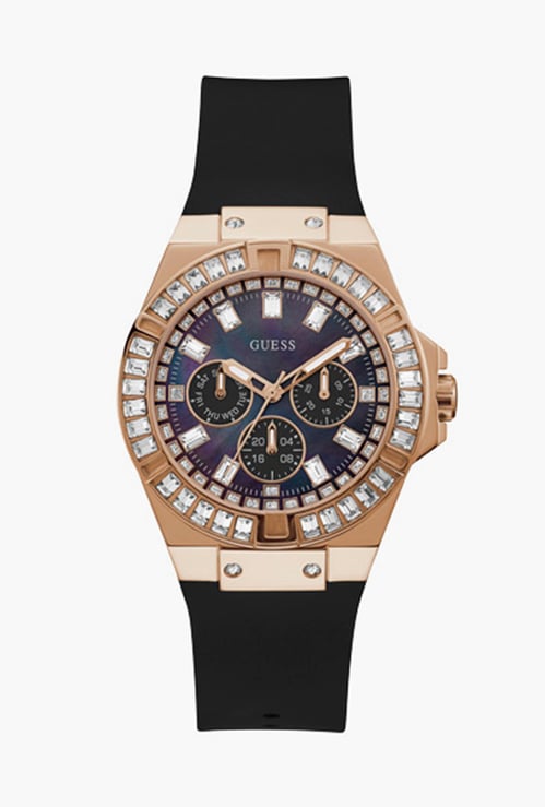 GUESS Women Embellished Analog Watch- GW0118L2
