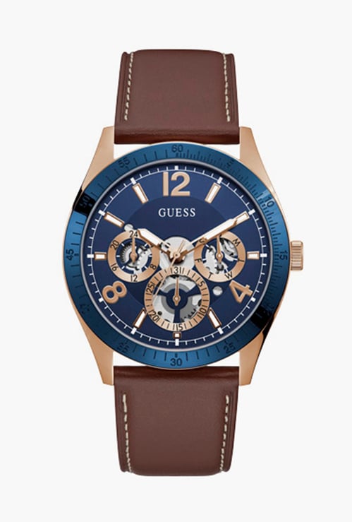 GUESS Men Solid Multifunctional Watch- GW0216G1