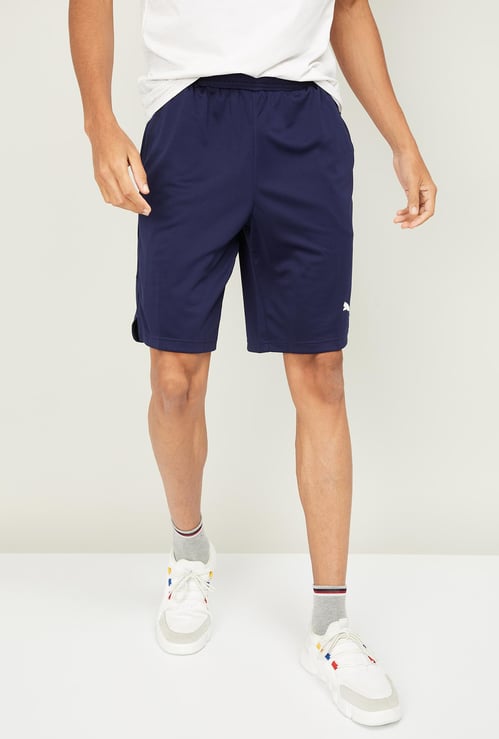 PUMA Men Solid Elasticated Shorts