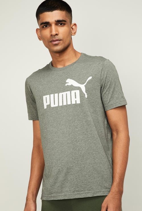PUMA Men Printed Regular Fit Training T-shirt