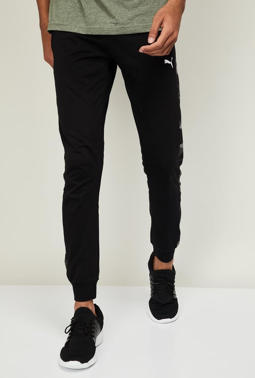 PUMA Men Printed Elasticated Joggers