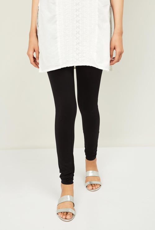 MELANGE Women Solid Leggings