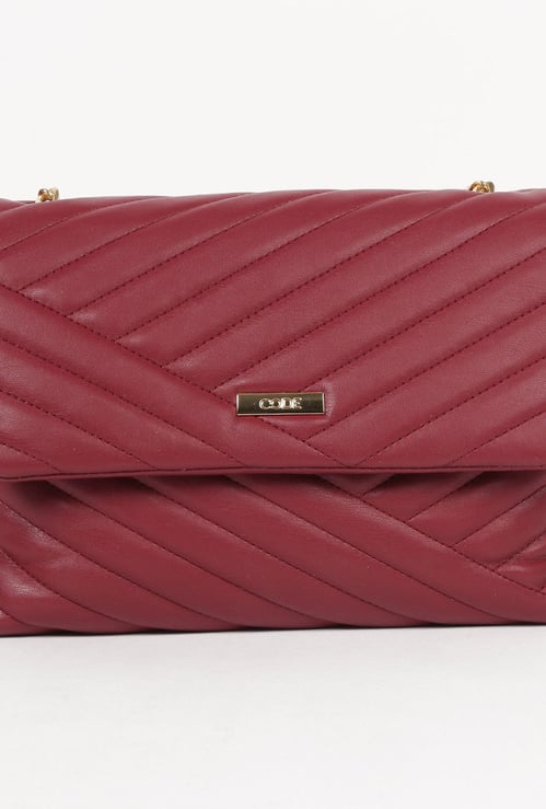 CODE Women Textured Sling Bag