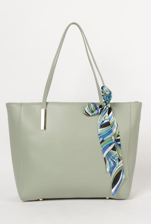 CODE Women Solid Zip-Closure Shoulder Bag