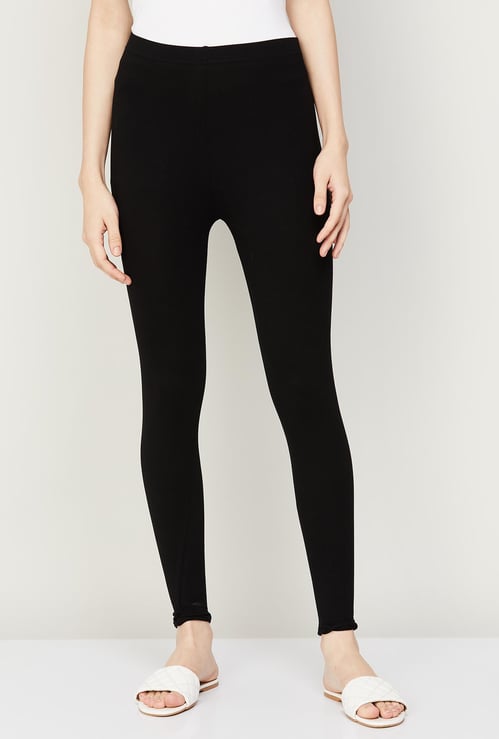 MELANGE Women Solid Leggings