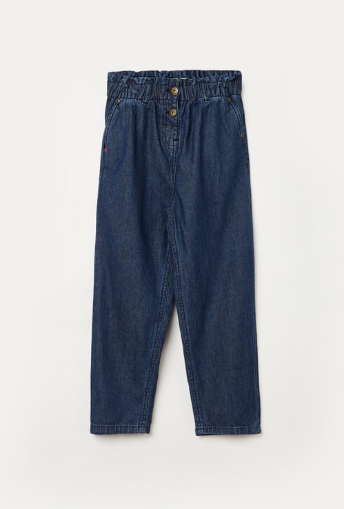 DENIMIZE Girls Solid Skinny Fit Jeans