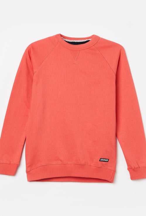 DENIMIZE Boys Solid Sweatshirt