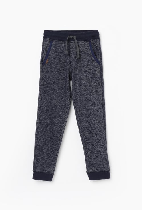 DENIMIZE Boys Textured Regular Knit Track Pants