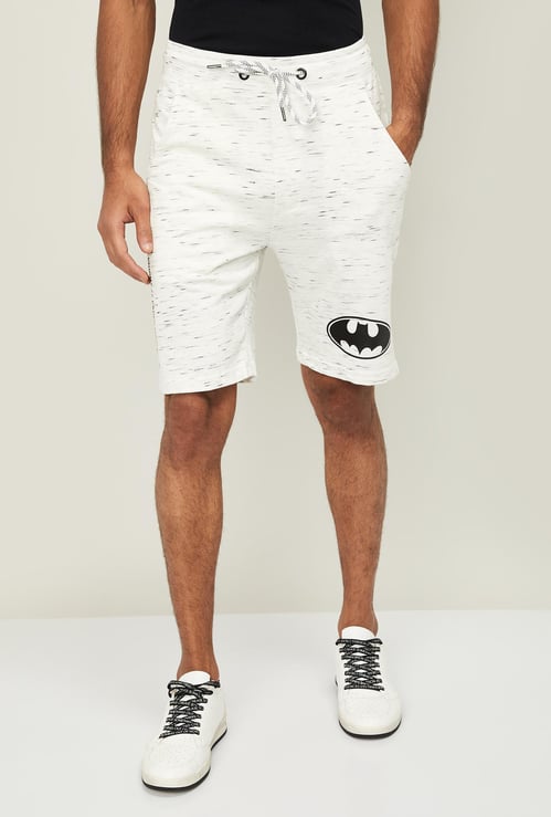 FREE AUTHORITY Men Textured Elasticated Shorts