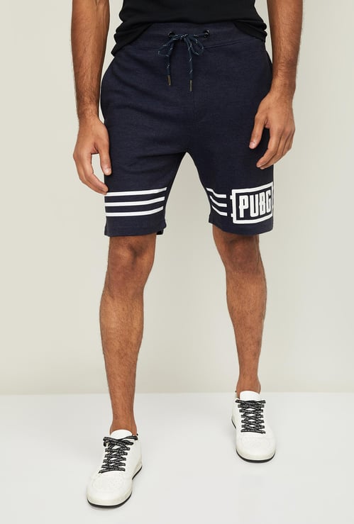 FREE AUTHORITY Men Striped Elasticated Shorts