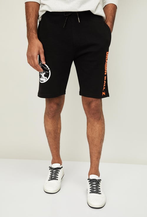 FREE AUTHORITY Men Printed Elasticated Shorts