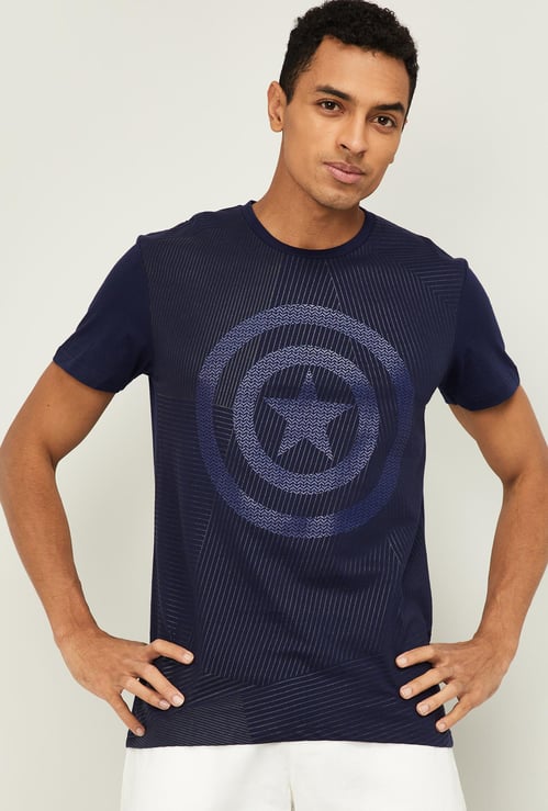 FREE AUTHORITY Men Printed Casual T-shirt