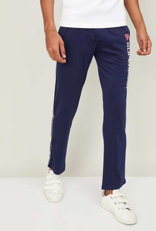 FREE AUTHORITY Men Typographic Printed Elasticated Joggers