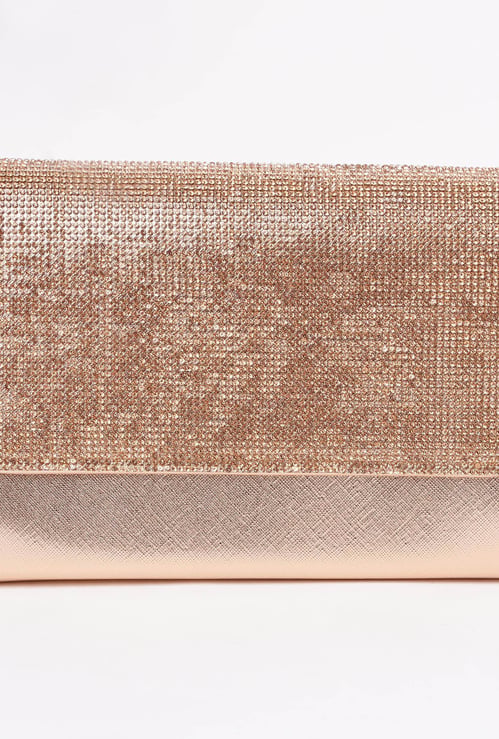 CODE Women Shimmery Clutch