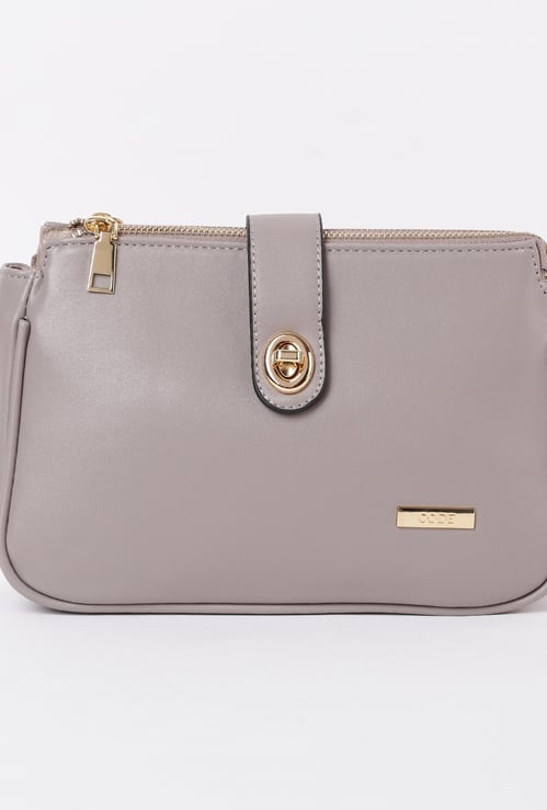 CODE Women Solid Sling Bag