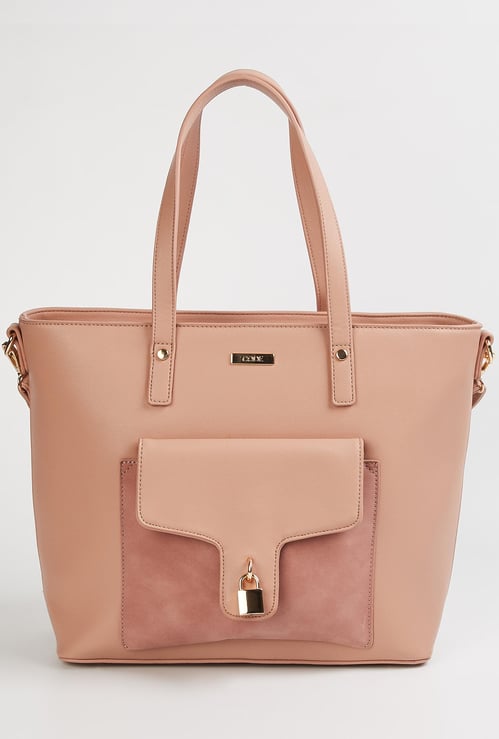CODE Women Solid Zip-Closure Shoulder Bag