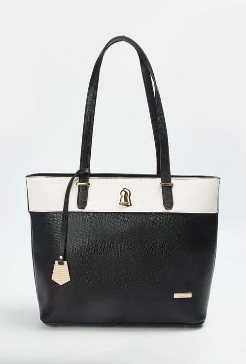 CODE Women Colourblocked Shoulder Bag