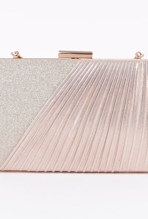 CODE Women Shimmery Clutch