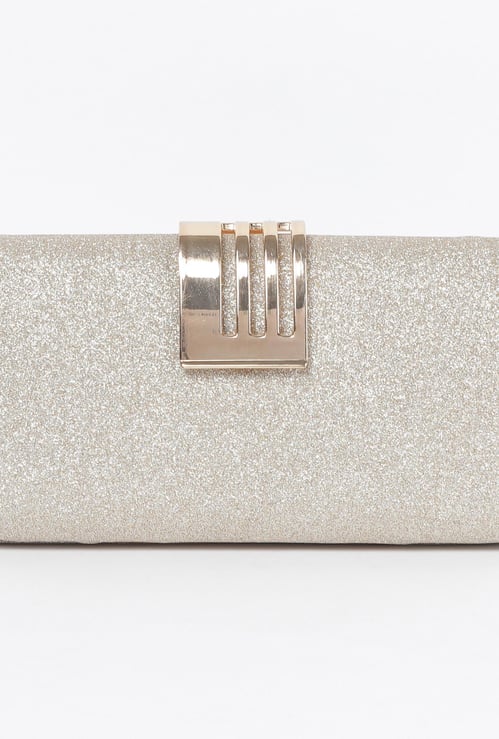 CODE Women Shimmery Clutch