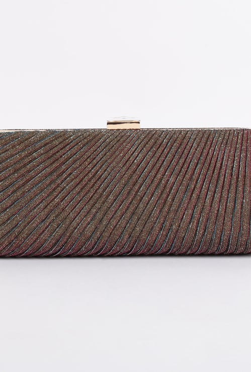 CODE Women Shimmery Clutch