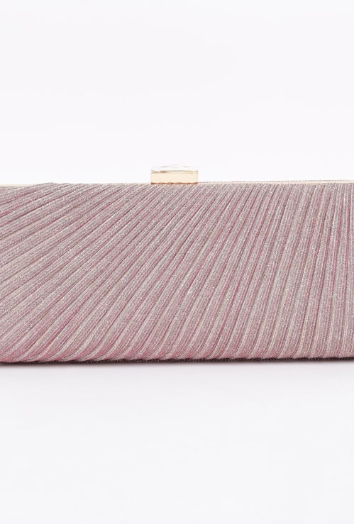 CODE Women Shimmery Clutch