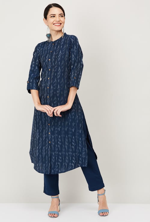 MELANGE Women Printed Kurta with Straight Pants