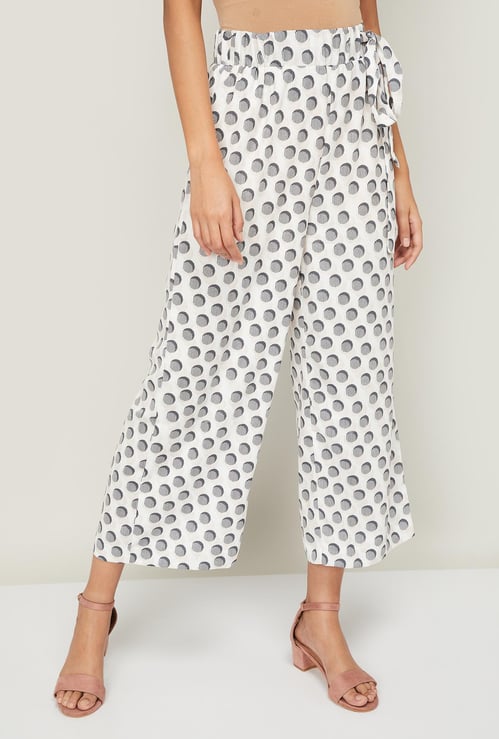 VAN HEUSEN Women Printed Elasticated Palazzos