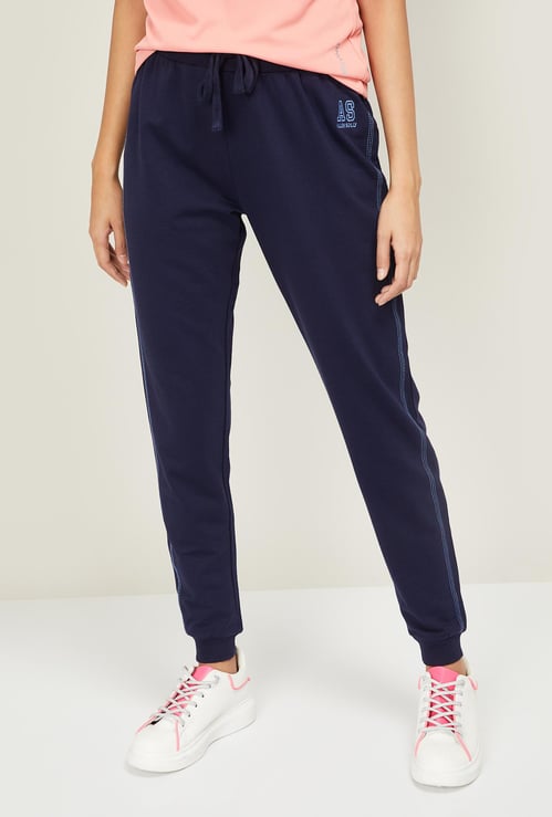 ALLEN SOLLY Women Solid Full-Length Joggers