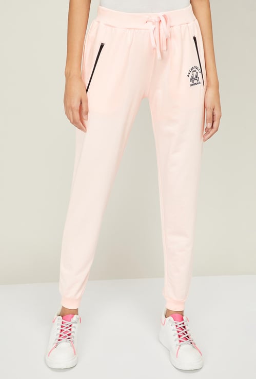 ALLEN SOLLY Women Solid Elasticated Joggers