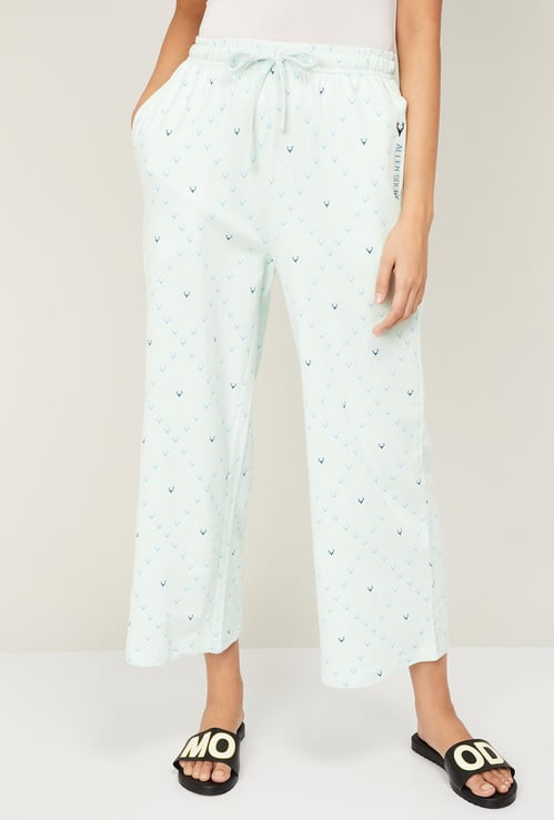 ALLEN SOLLY Women Printed Bottoms